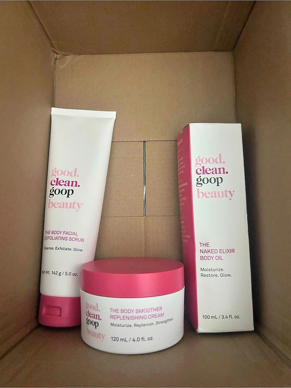 good.clean.goop Body Care Bundle NWT